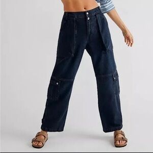 Free people cargo jeans